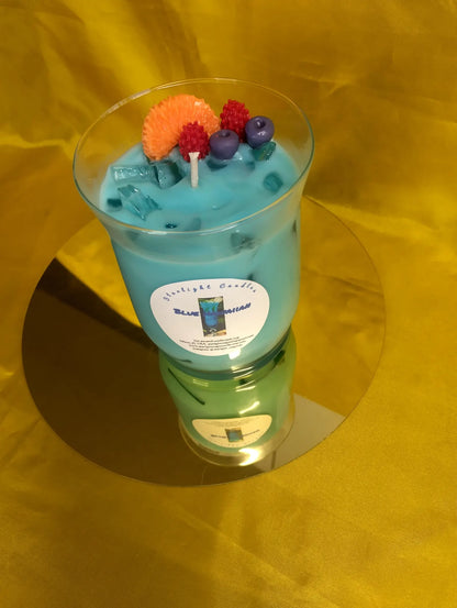 Blue Hawaiian Scented Candle - 14oz