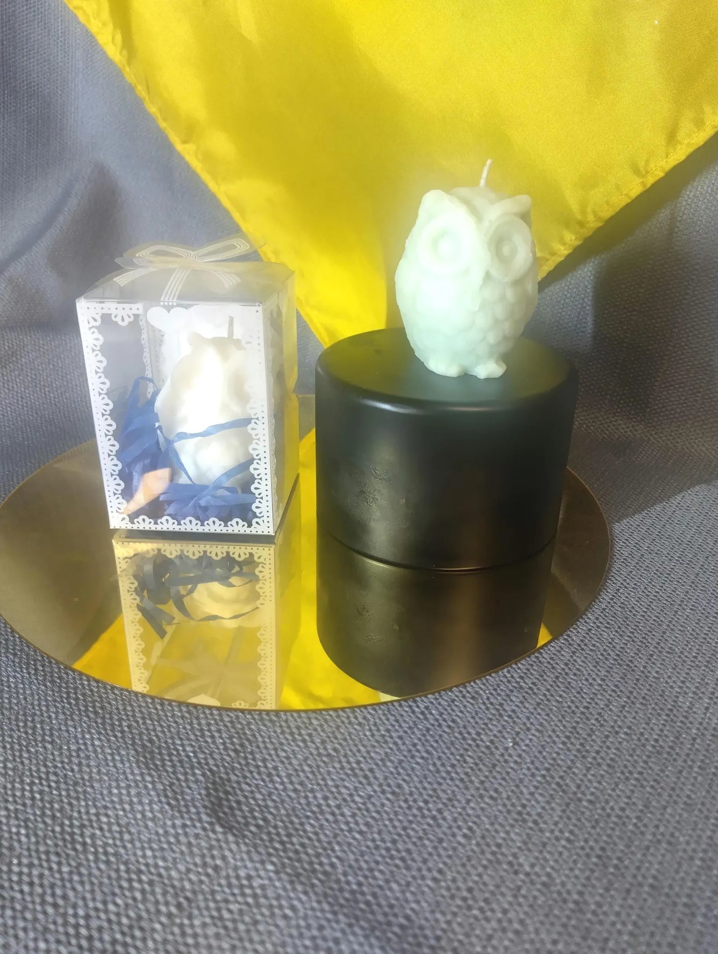 Owl Shaped Scented Candle