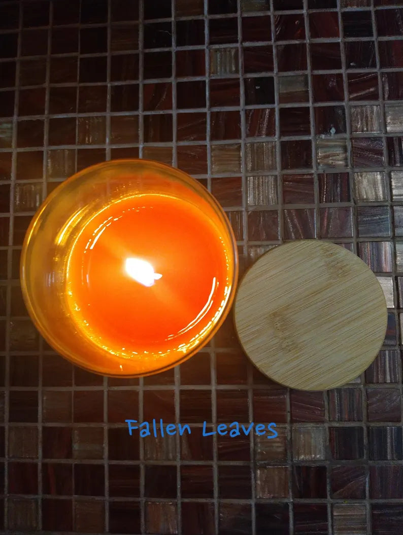 Fallen Leaves Scented Candle, 9oz, 60+ hrs burn