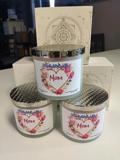 Rose Scented Candle large - 13.5oz/75+hr burn time