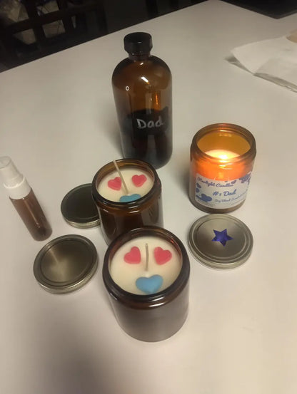 A #1 Dad Scented Candle, 8oz/40+hr burn time