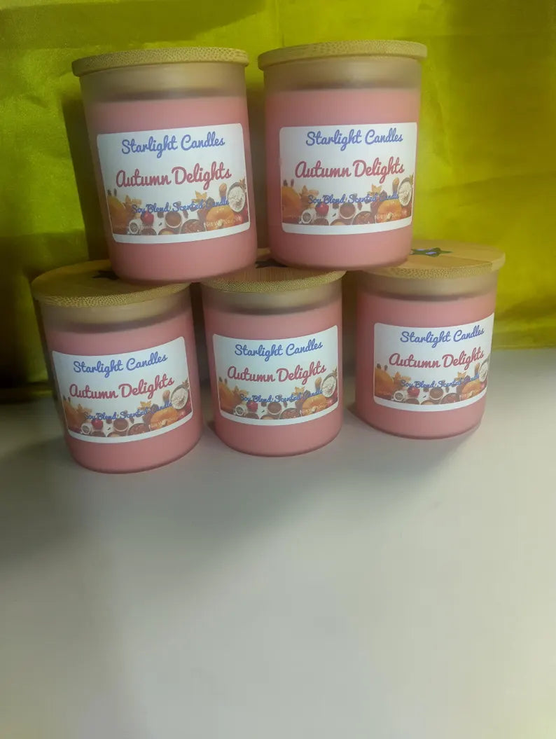 Autumn Delights Scented Candle, 9oz, 60+ hrs burn