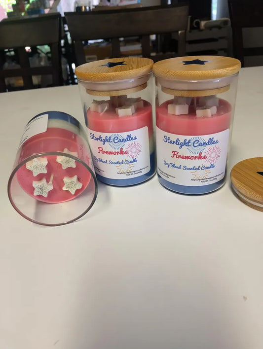 Fireworks Scented Candle 7oz/40+hr burn