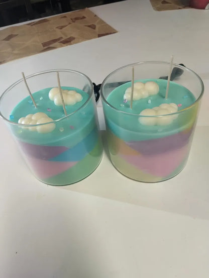 Rainbow Surprise Scented Candle - 18oz/90+hr burn time