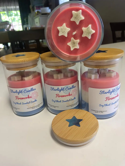 Fireworks Scented Candle 7oz/40+hr burn