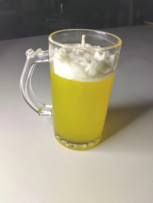 Beer Scented Gel Candle - 14oz