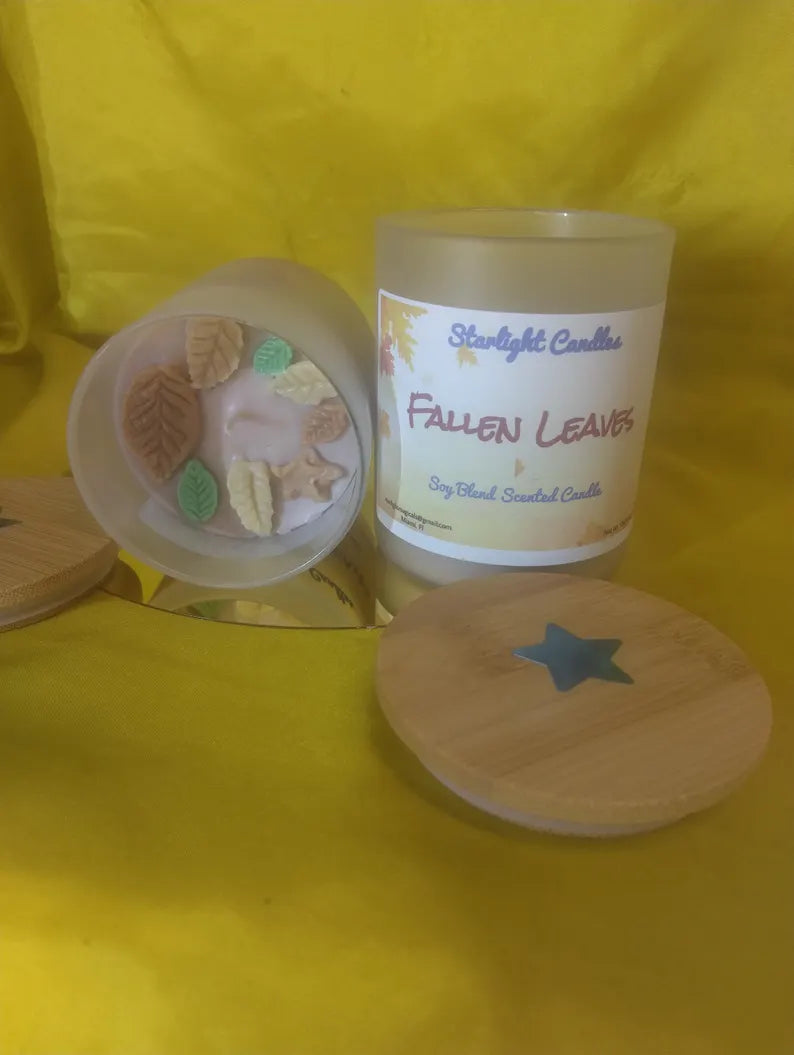 Fallen Leaves Scented Candle, 9oz, 60+ hrs burn