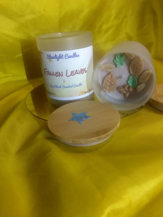 Fallen Leaves Scented Candle, 9oz, 60+ hrs burn