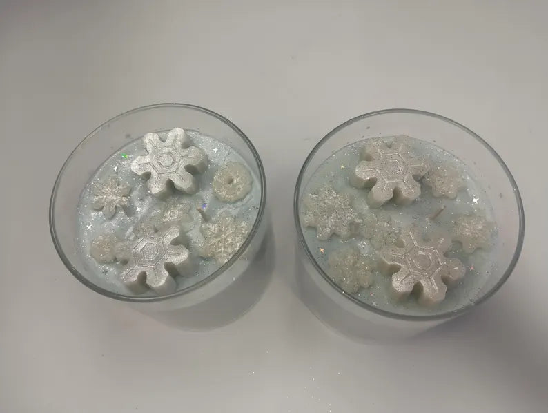 Crystal Frost Scented Candle - 18oz/90+hr burn time