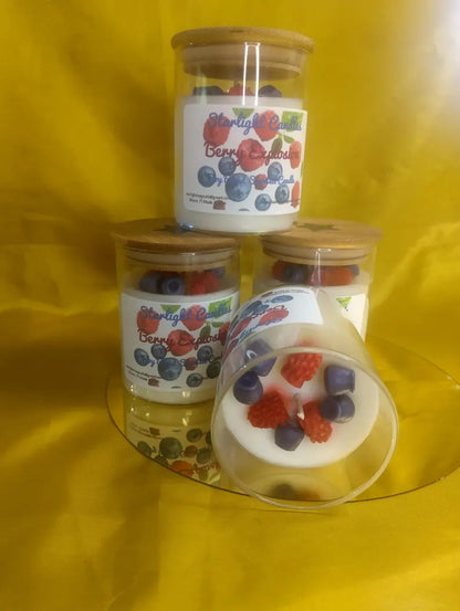 Berry Explosion Scented Candle 6.5oz - 35+hr burn