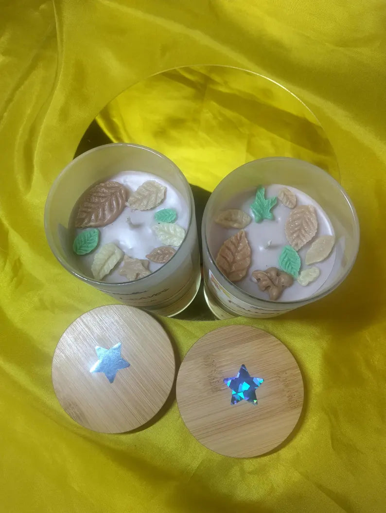 Fallen Leaves Scented Candle, 9oz, 60+ hrs burn
