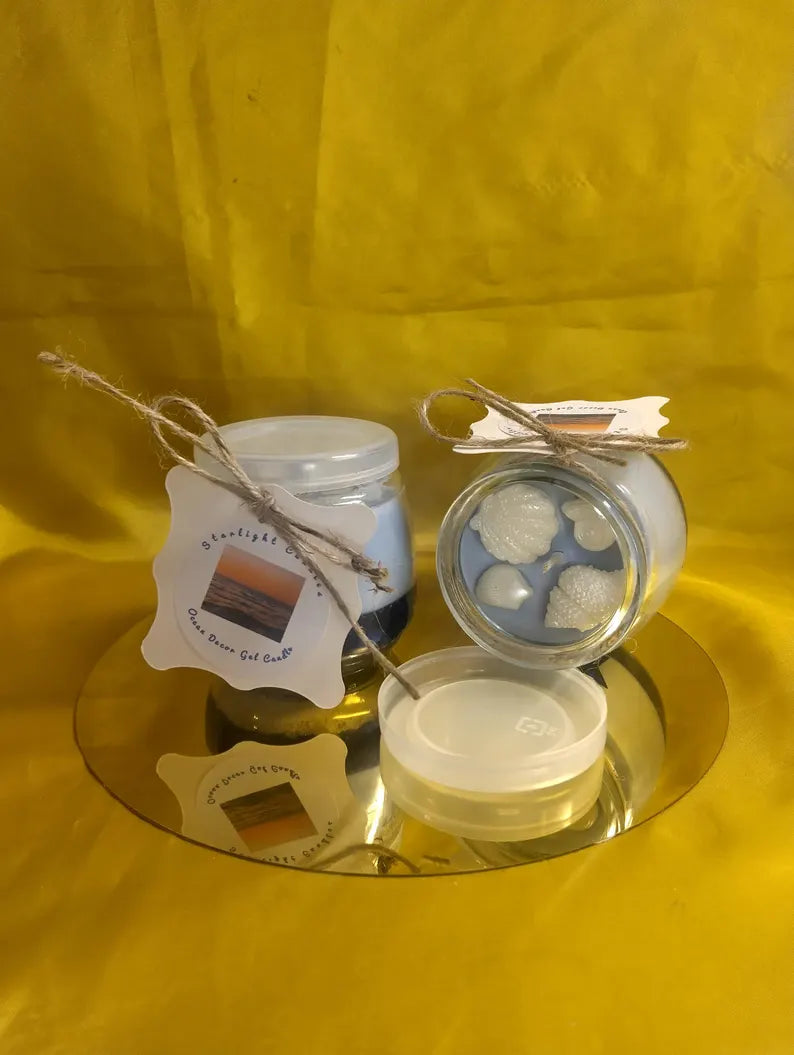 Ocean Gel Scented Candle - 4oz/25+hr burn