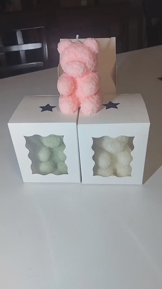 Teddy Bear Shaped Scented Candle