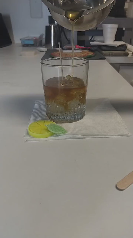 Whiskey Sour Gel Scented Candle, 8oz/80+hr burn time