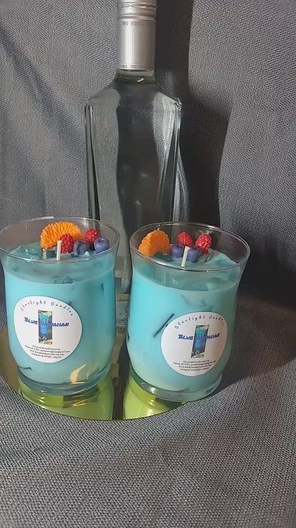 Blue Hawaiian Scented Candle - 14oz