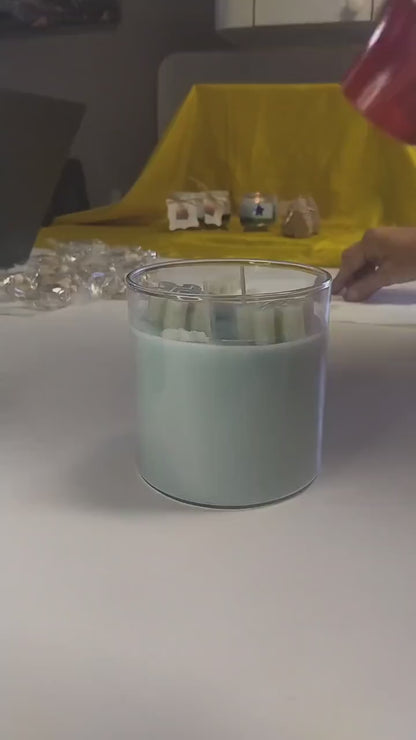 Crystal Frost Scented Candle - 18oz/90+hr burn time