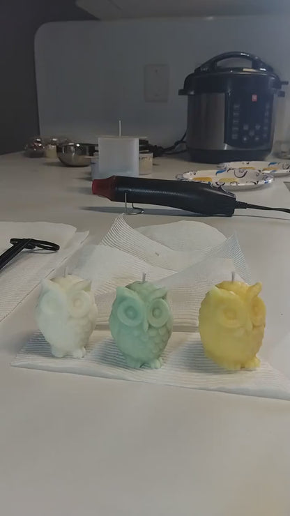 Owl Shaped Scented Candle