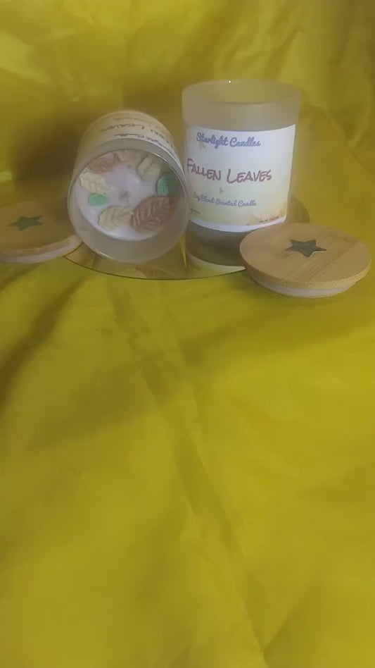 Fallen Leaves Scented Candle, 9oz, 60+ hrs burn